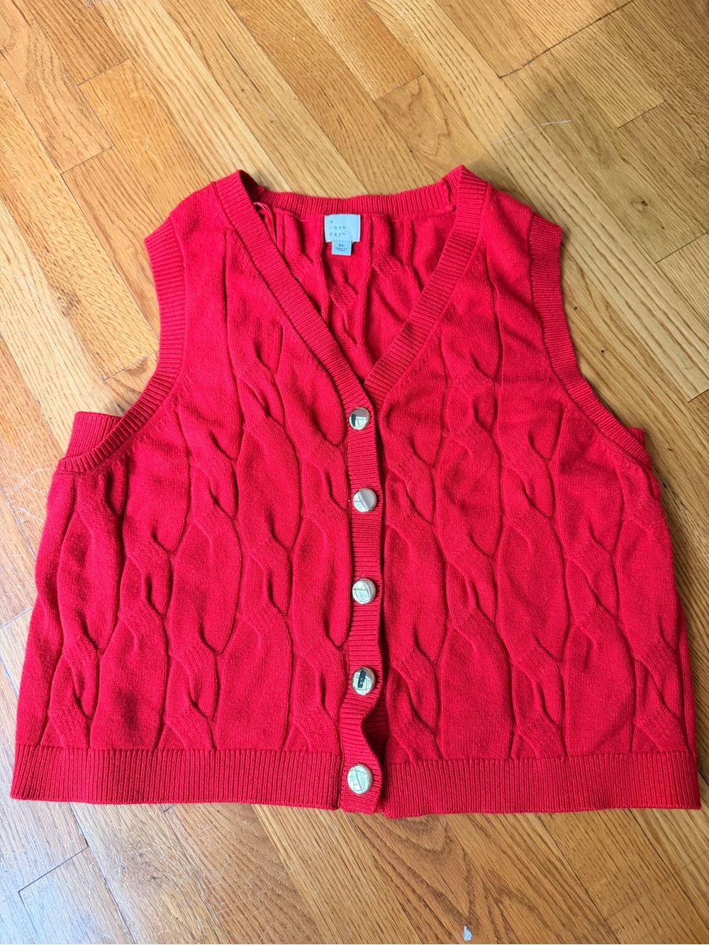 A New Day Women’s Red Sweater Vest